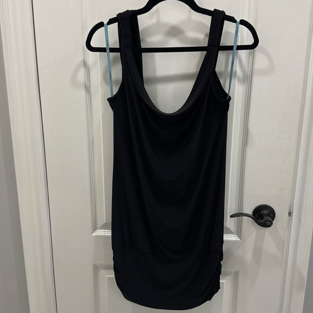Marciano cowl neck mini dress